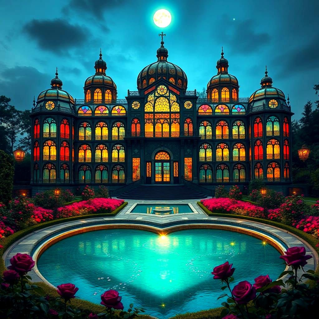 Kingdom Glass House with Lotus Designs in Unreal Engine