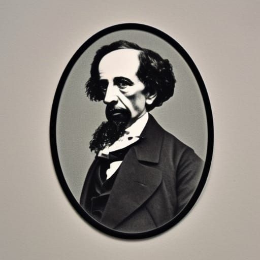 Victorian Cut Paper Silhouette Portrait