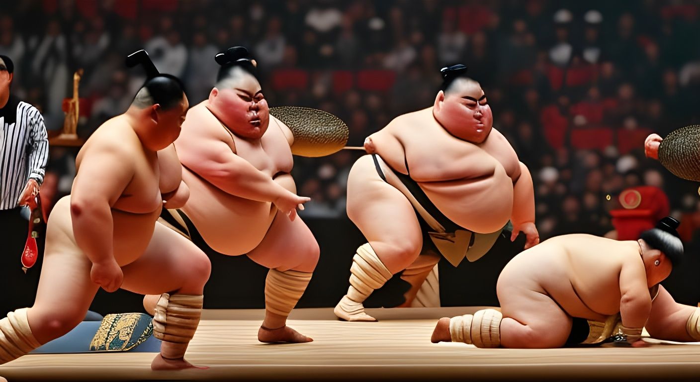 mutant Sumo wrestlers I