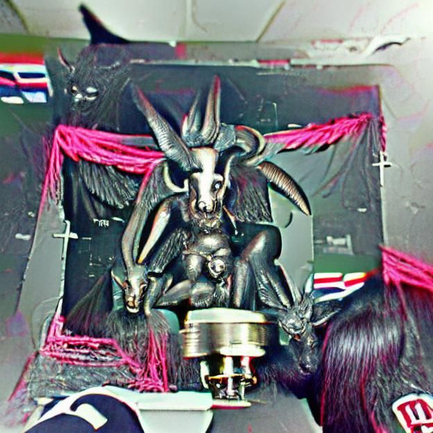 Stylized Image of Baphomet