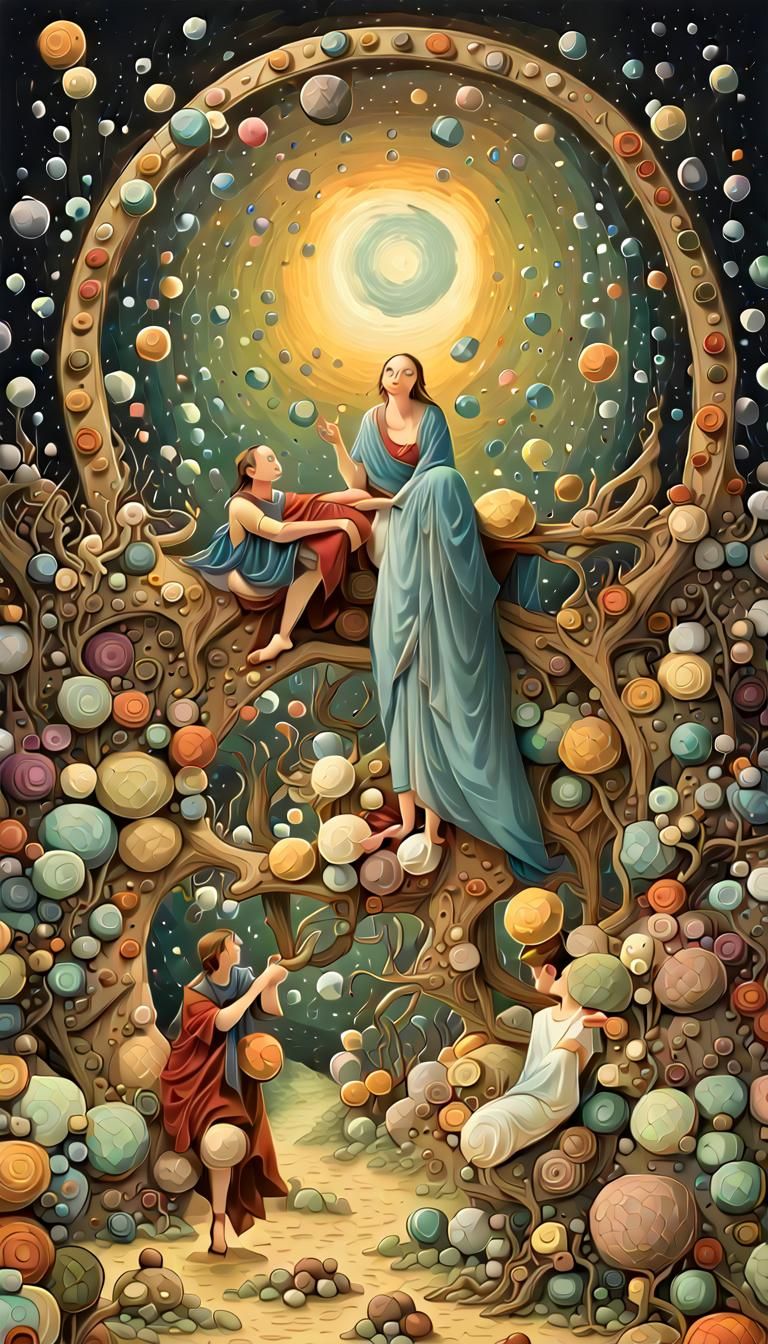 Surreal Editorial Cartoon: The Enduring Power of Words