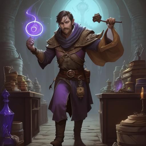 Arcane Merchant from Dungeons and Dragons