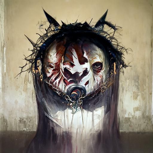 Sinister Album Cover in Rutkowski Style