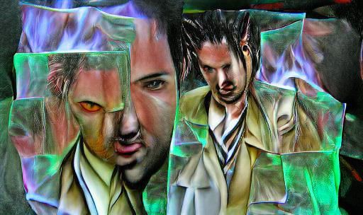 John Constantine in Holographic 3D Rendering