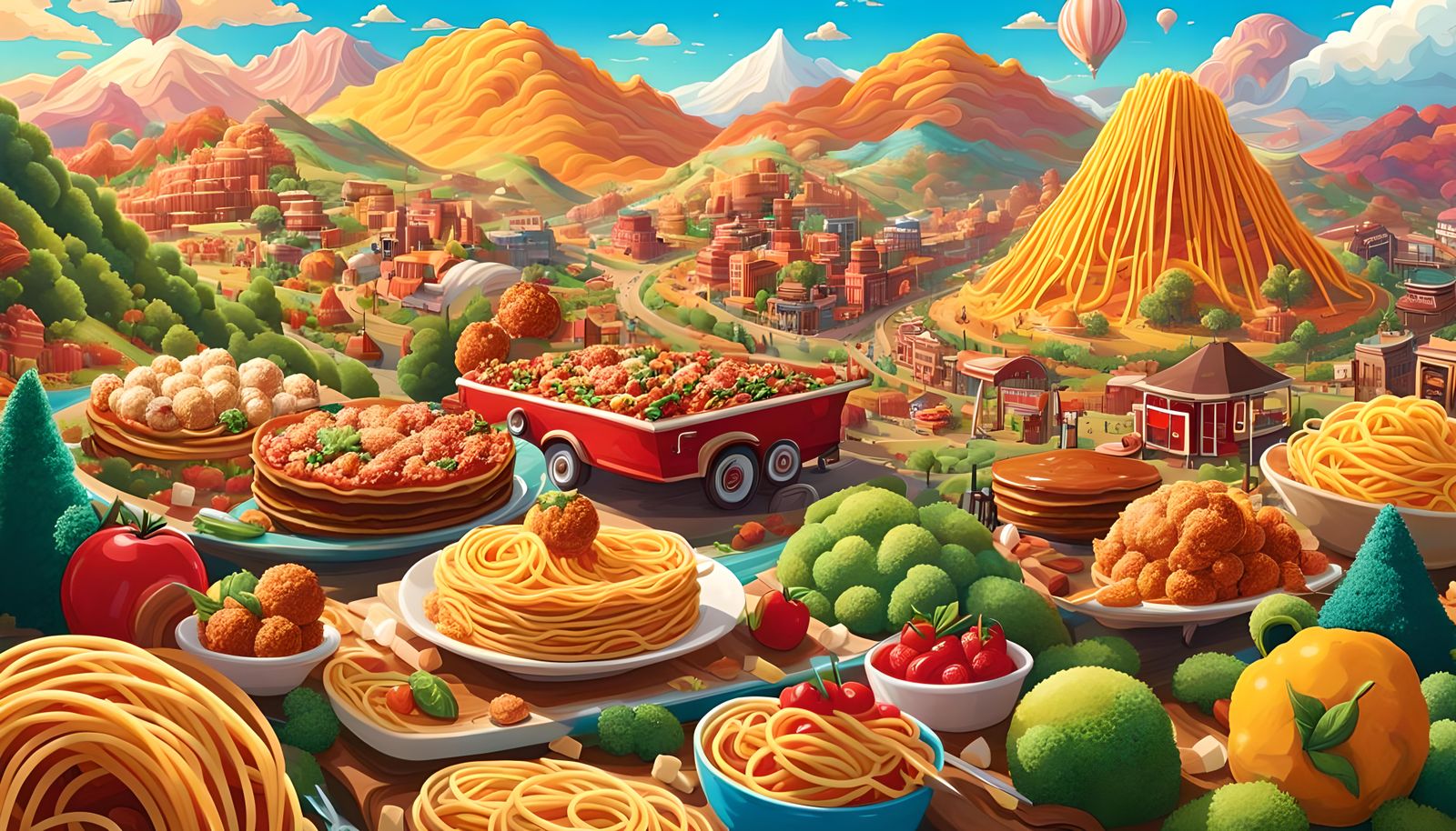 Land of Spaghetti and Meatballs