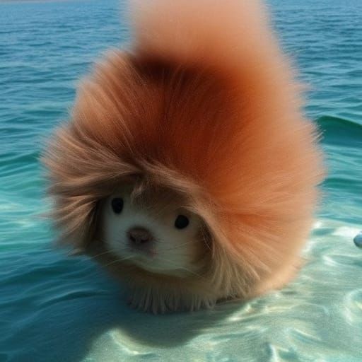 Cute Fluffy Creature of the Sea