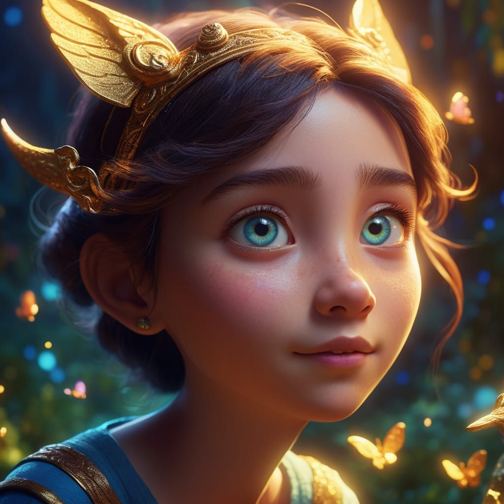 Whimsical Fantasy Realm Comes Alive in Vibrant Color