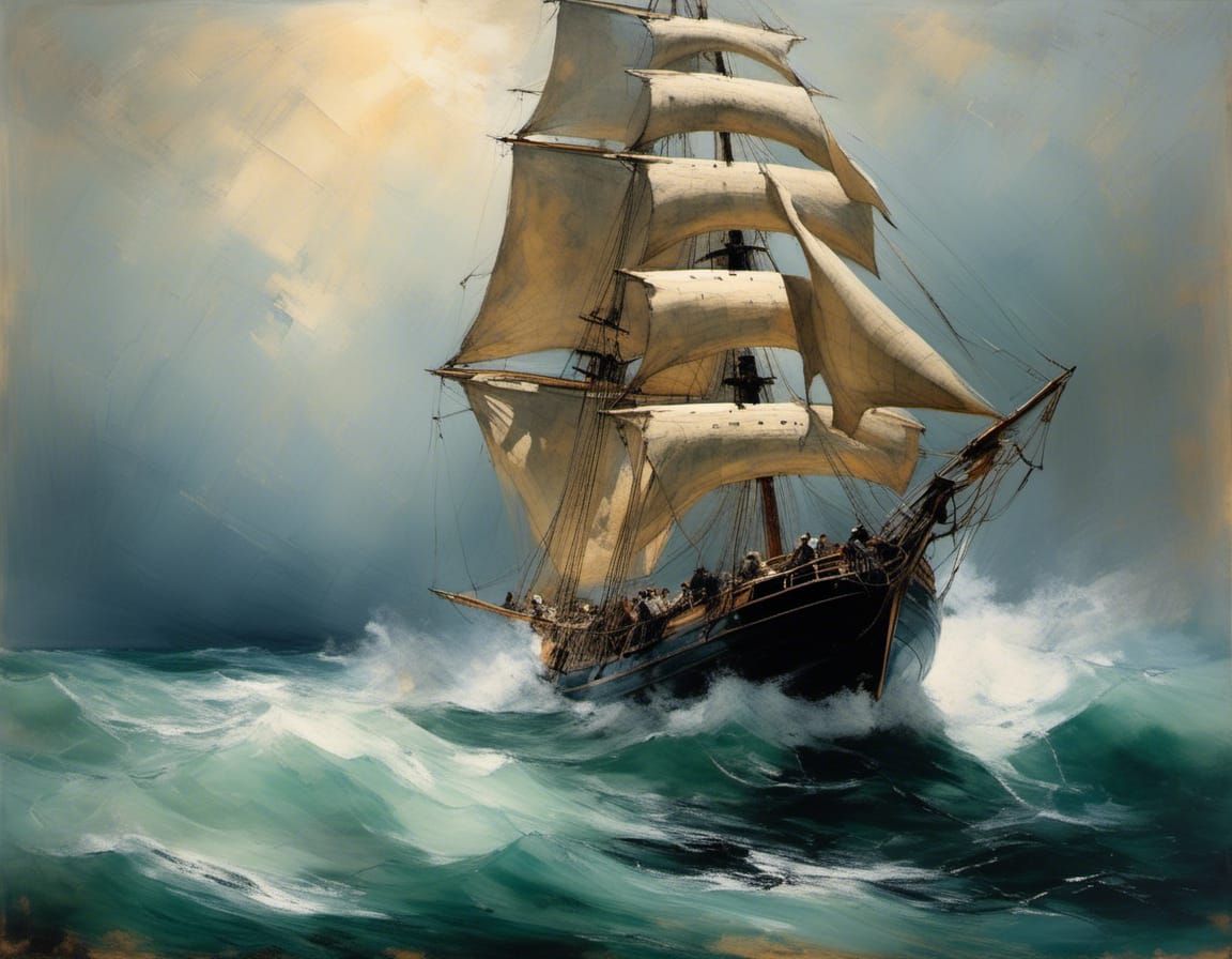 The sailing ghost