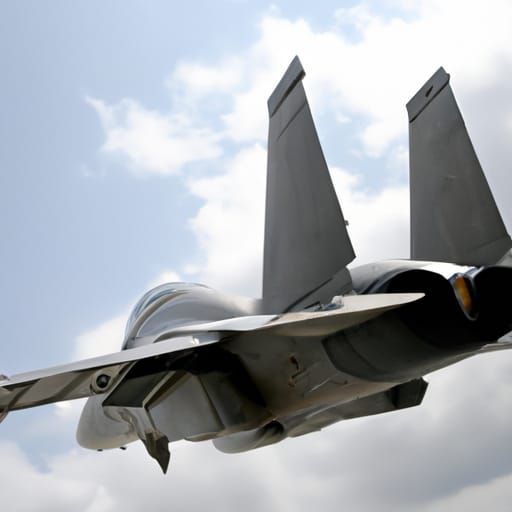 F14 Fighter Jet Digital Rendering