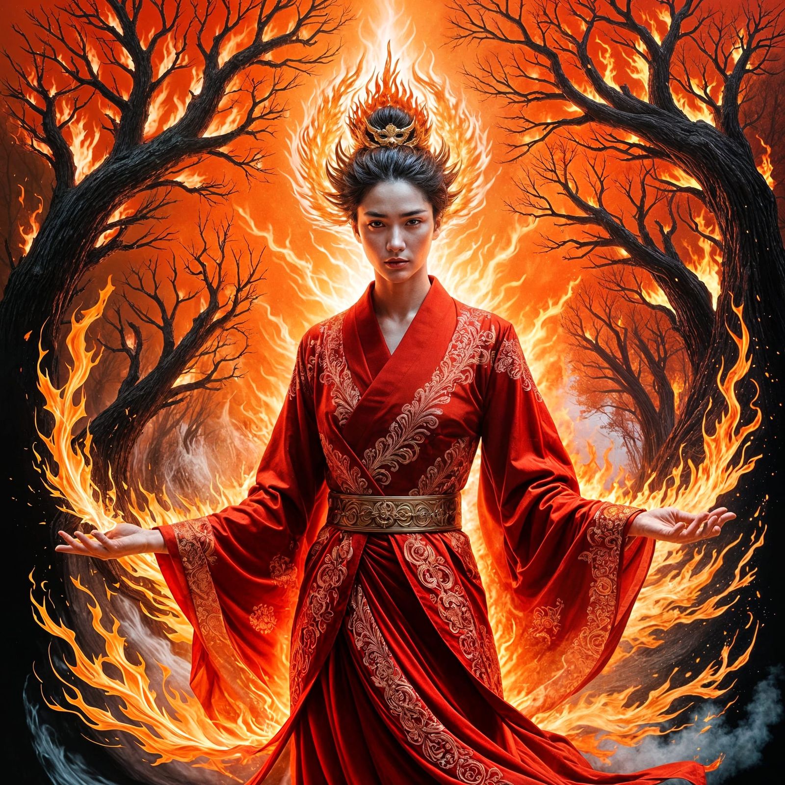 Kagutsuchi: Japanese God of Fire