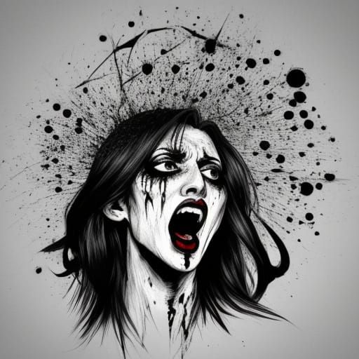 Monochromatic Vision of Impending Dread