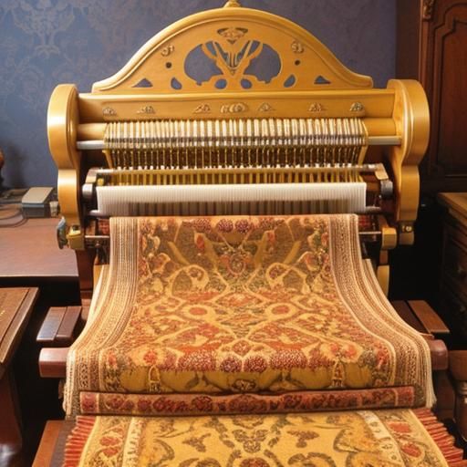 Jacquard Loom Weaving Damask Fabric