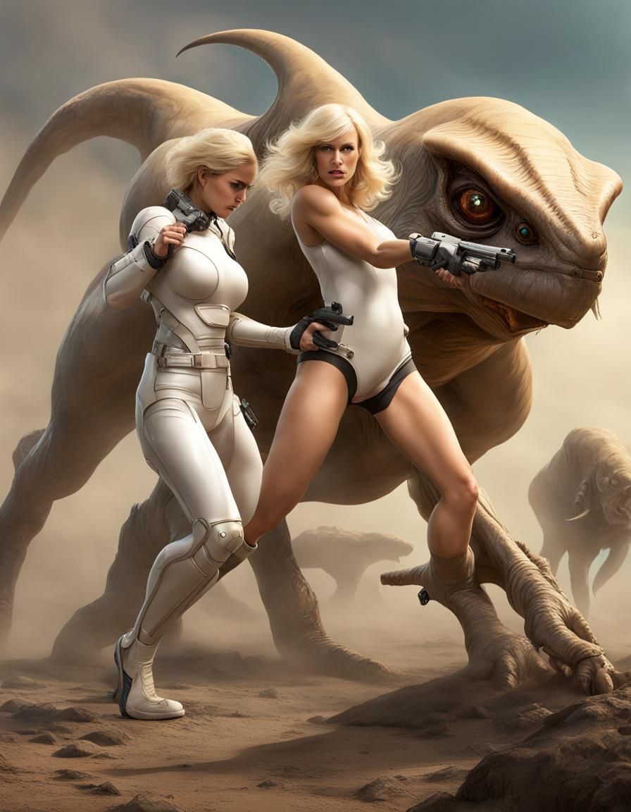 Fantasy Huntress in Vallejo Style