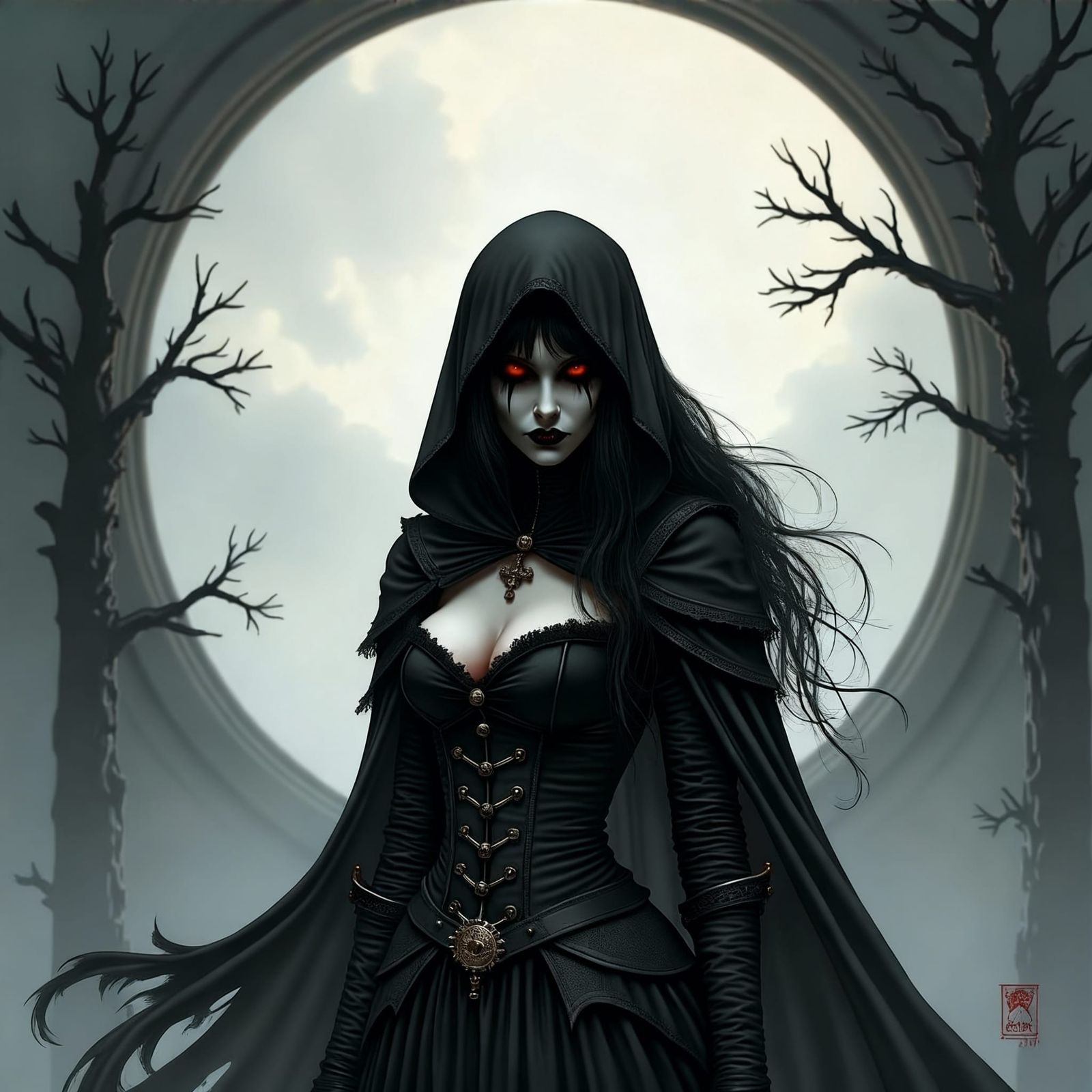 Grimdark Fantasy Art by Sardax