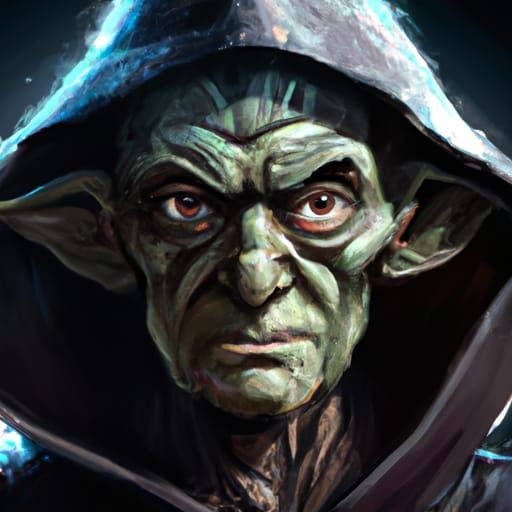 Yoda as Darth Vader: Detailed Concept Art