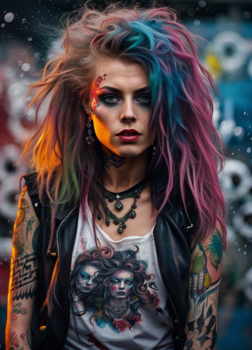Punk girl #002