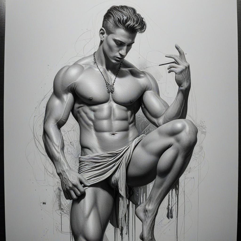 Ubi Caritas Et Amor: A Masterpiece in Pencil