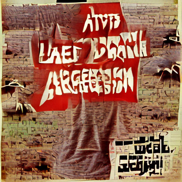 Vintage Anti-War Propaganda Poster