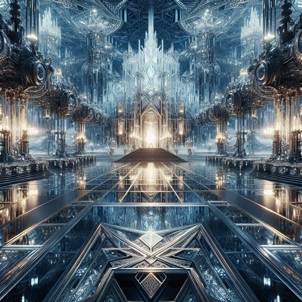 Elven Crystal Palace with Mech Details