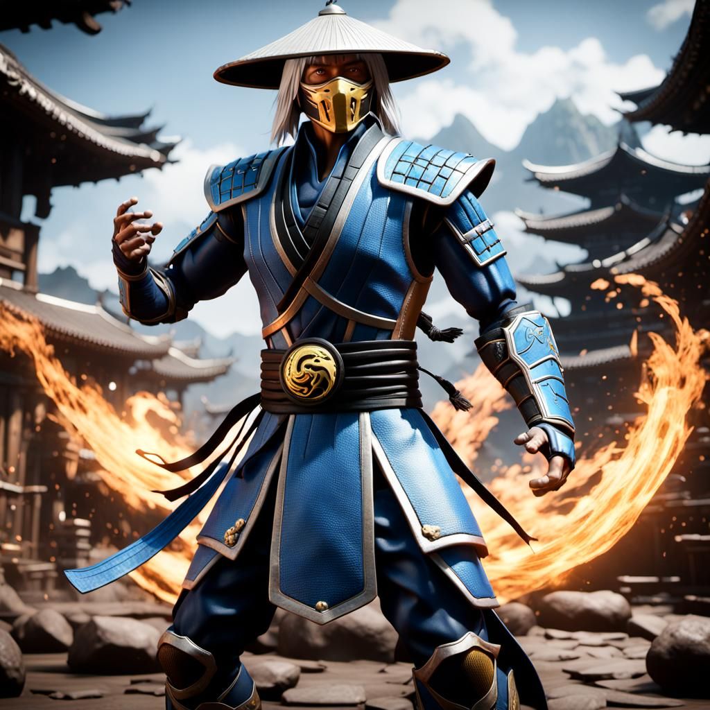 Mortal Kombat Action Figure Raiden