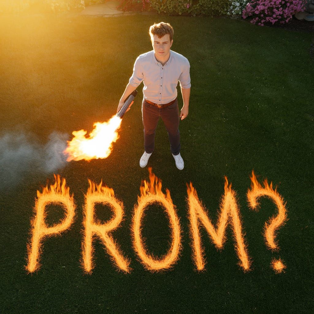 Fiery Promposal