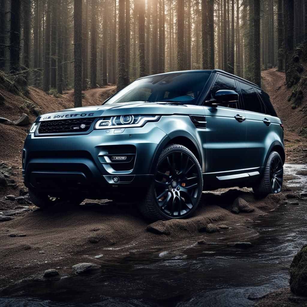 Hyperrealistic Land Rover Sport in Cinematic Style