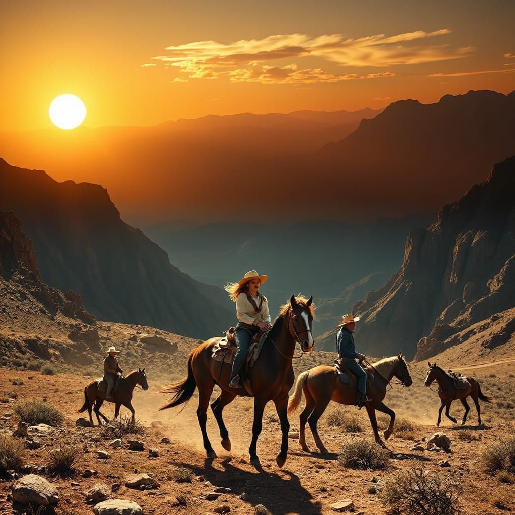 Clara's Revenge: Lone Rider vs. Outlaws in Hill Country