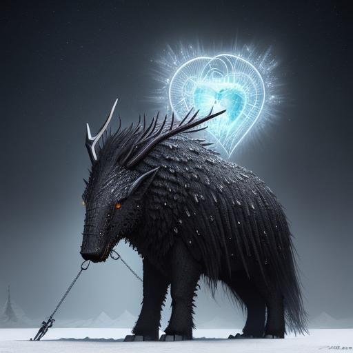 Epic Brain Heart Concept Art: Winter is Coming