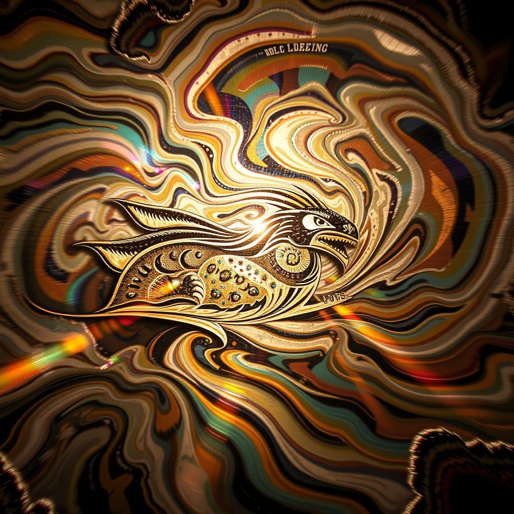 A semi-gilded sami ednan