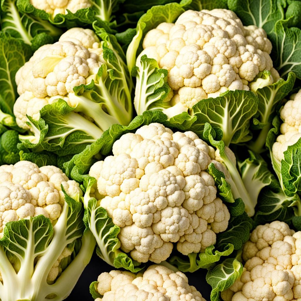 Detailed Image of a Romanesco Cauliflower