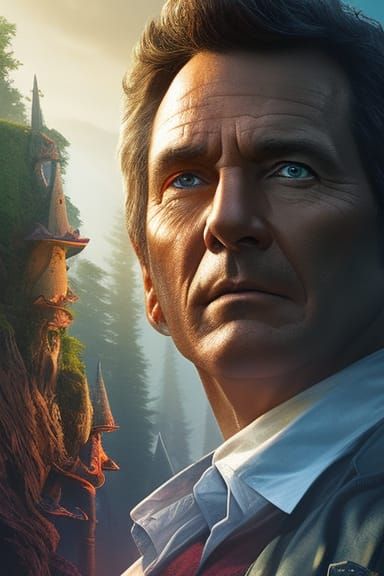 Movie Poster Art: "Survivor" in Spielberg Style