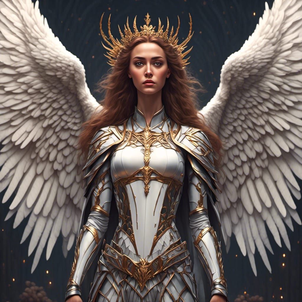 Beautiful Archangel Portrait