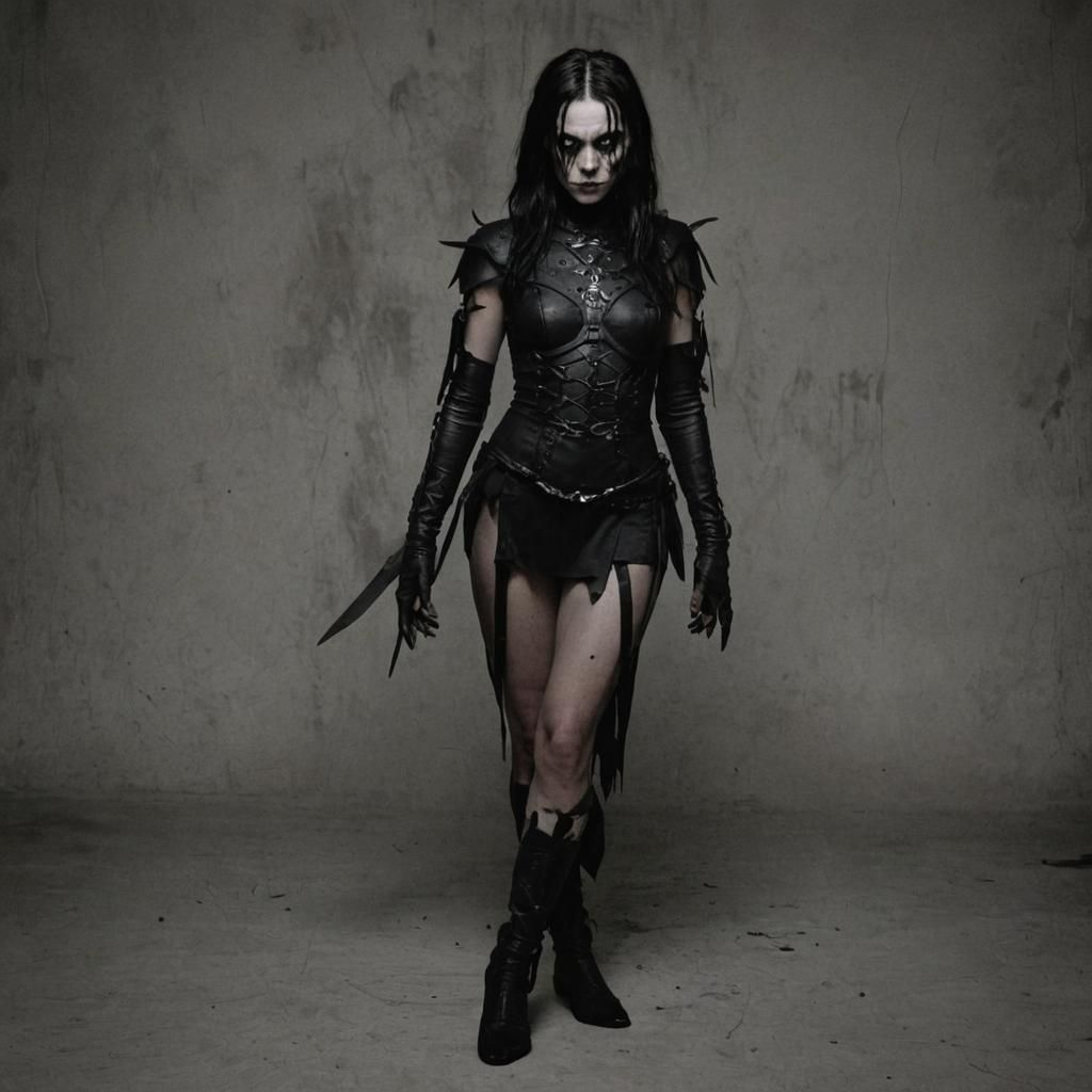 Grimdark Image in War Photography Style