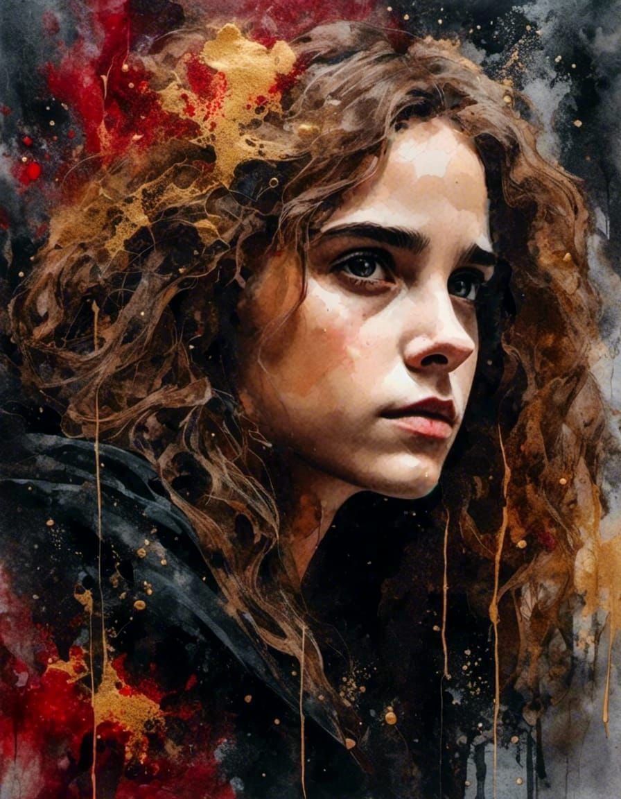 Hermione Granger in Ink