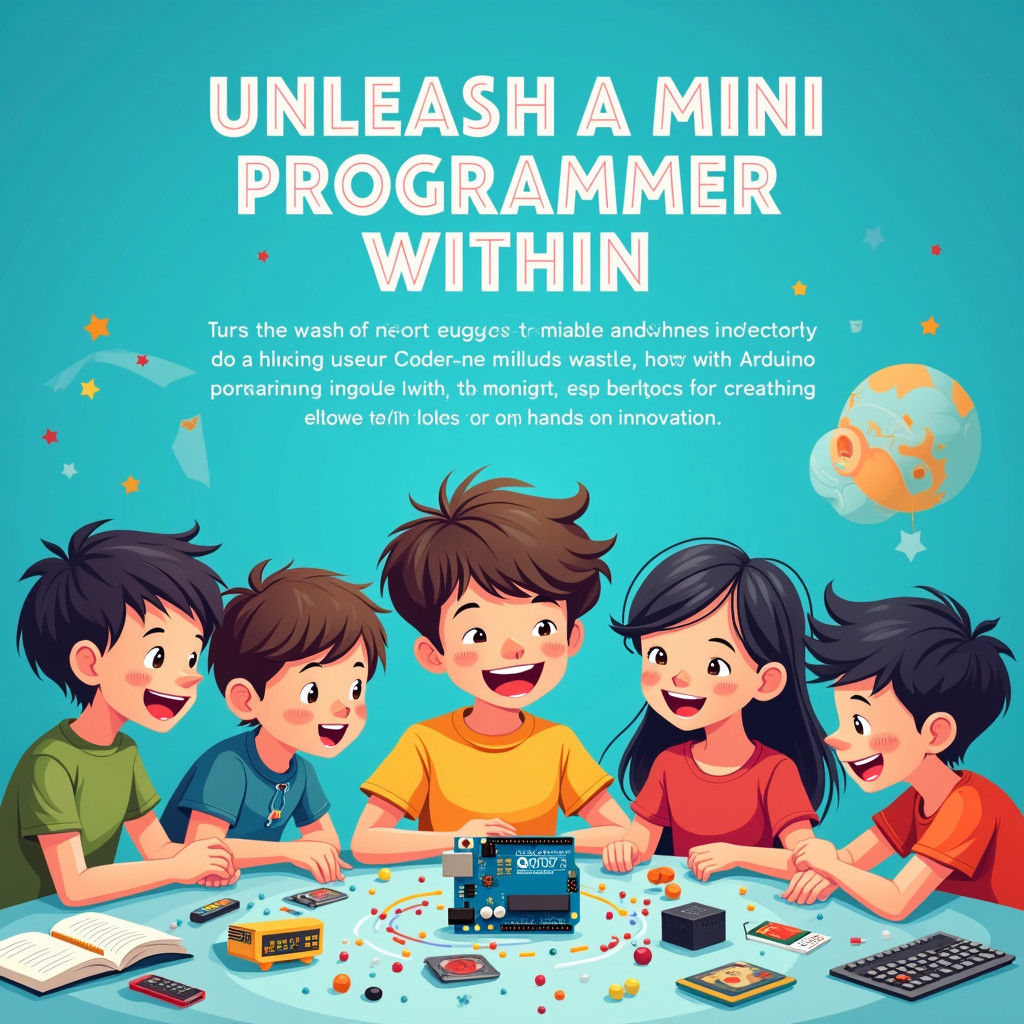 Children's Programming Course Recruitment Poster