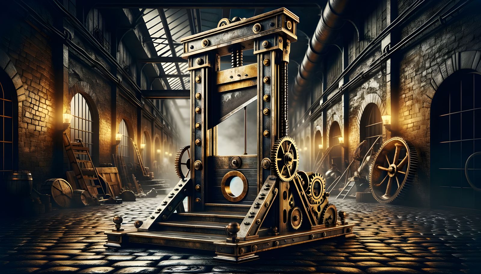 A Steampunk Guillotine