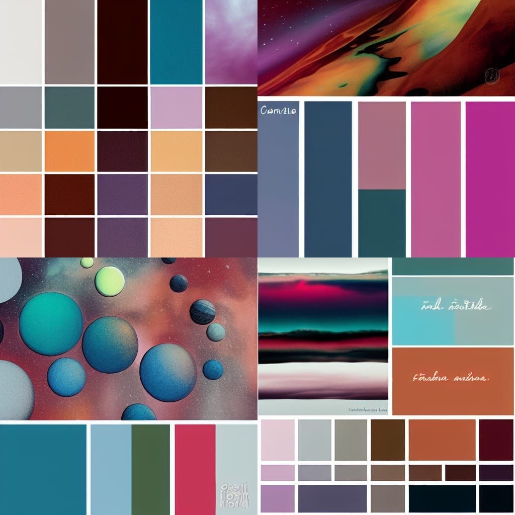 Sci-Fi Fantasy Inspired Color Palette