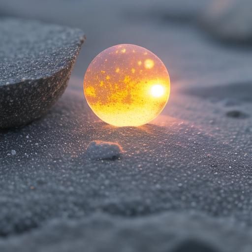 glowing