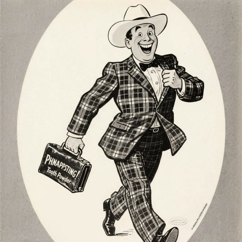 "Cleans whiter than acid, GUARANTEED!"