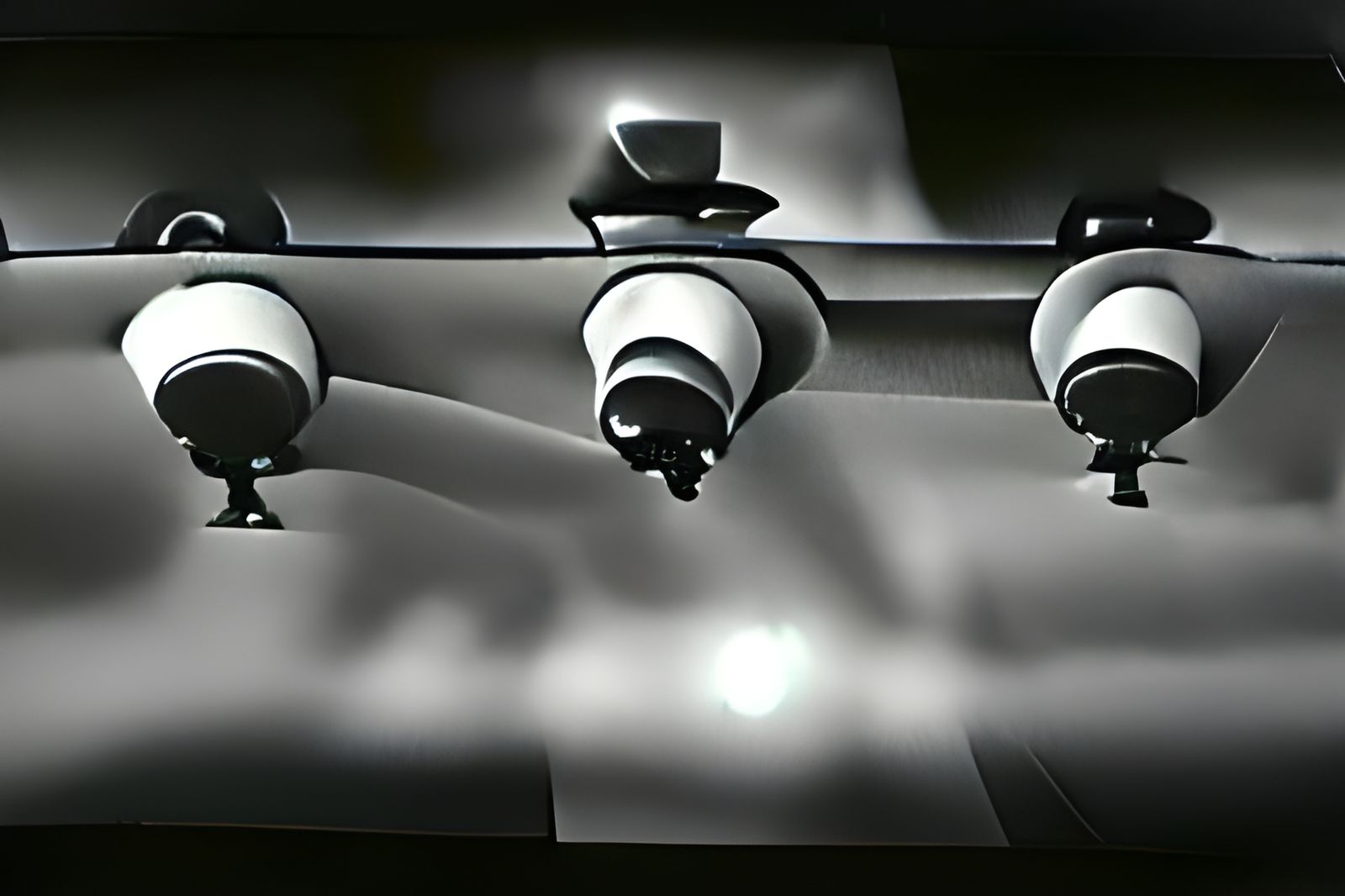 Surveillance Cameras in Film Noir Style, 8K