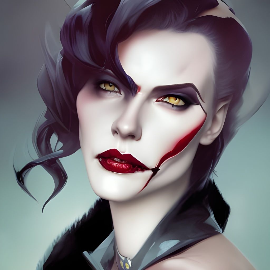 Evil Vampire Cruella de Vil