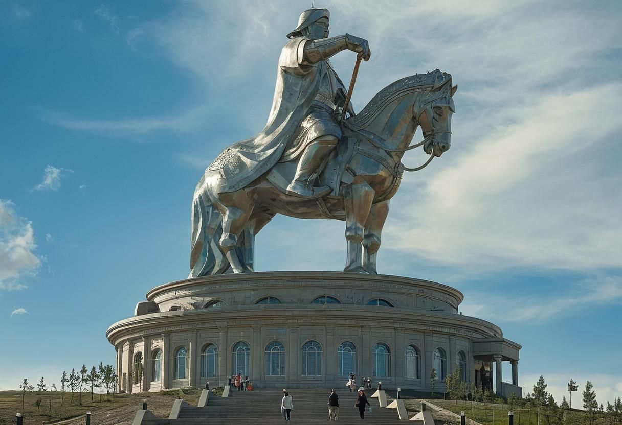 Genghis Khan Equestrian Statue