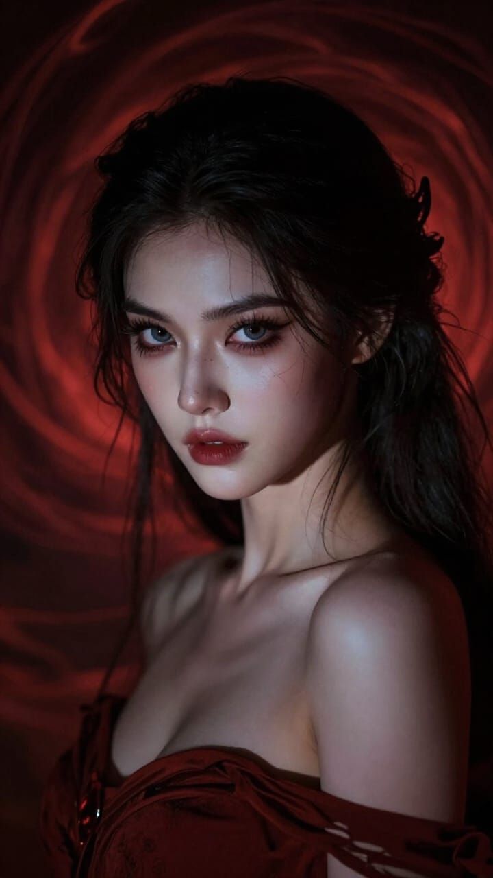 Photorealistic Portrait of Lilith, Mother of Demons