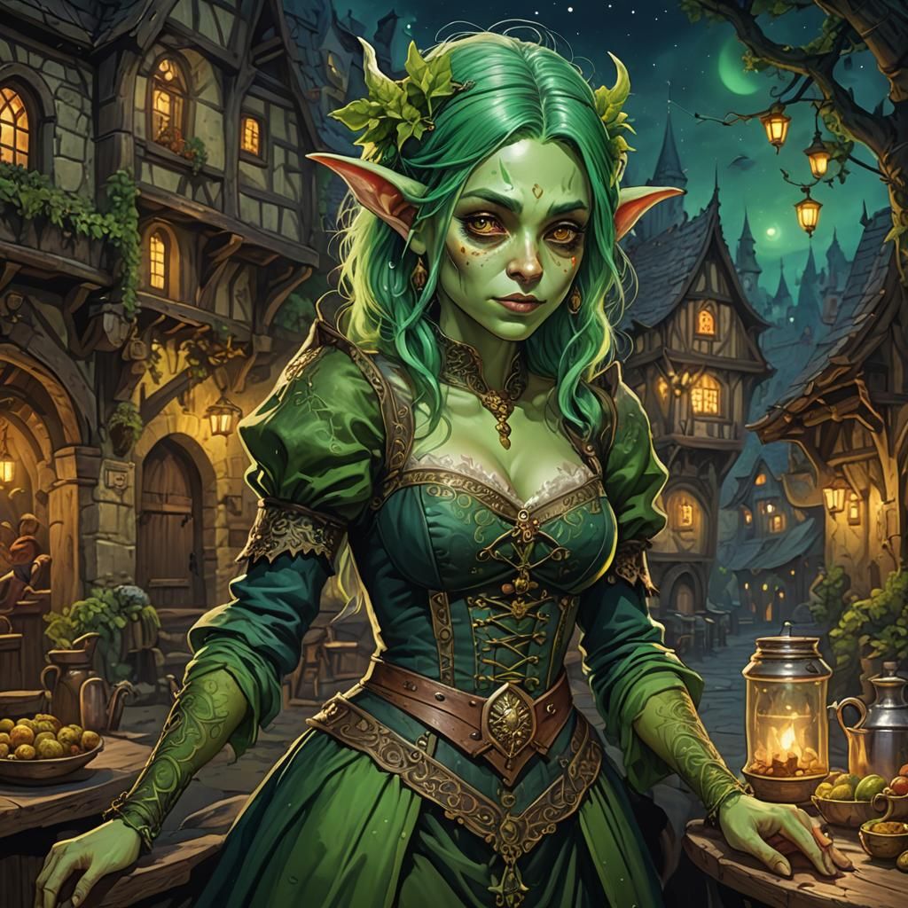 Goblin tavern maid