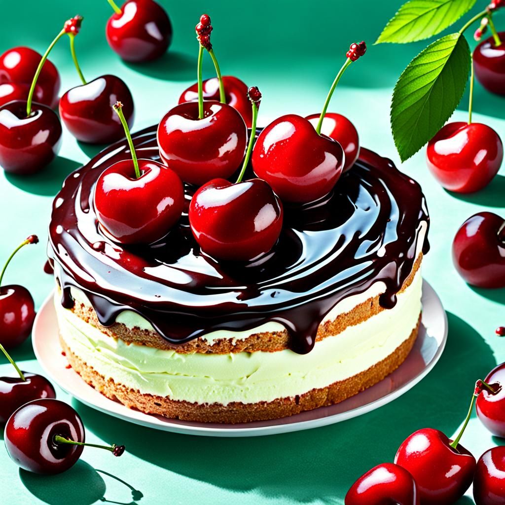 Cherry Delight Still Life