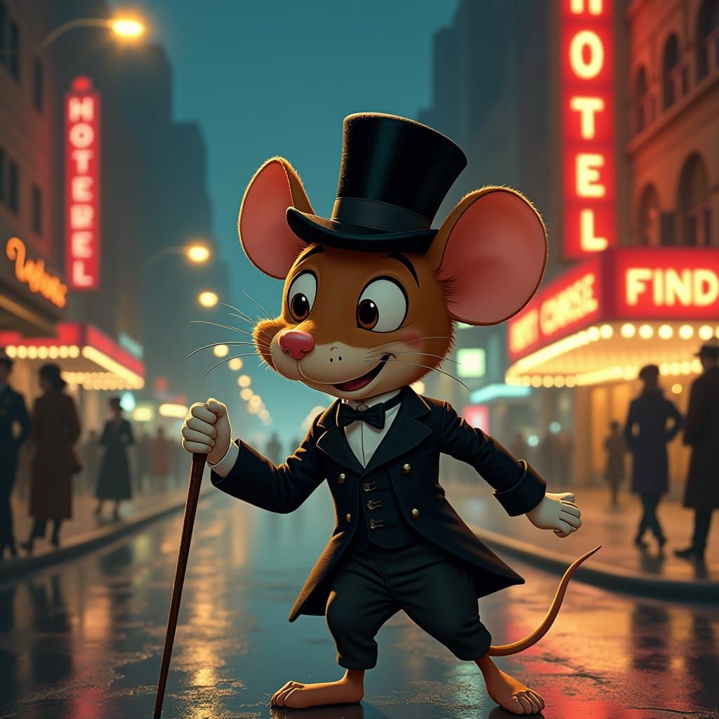 Debonair like Fred Astaire