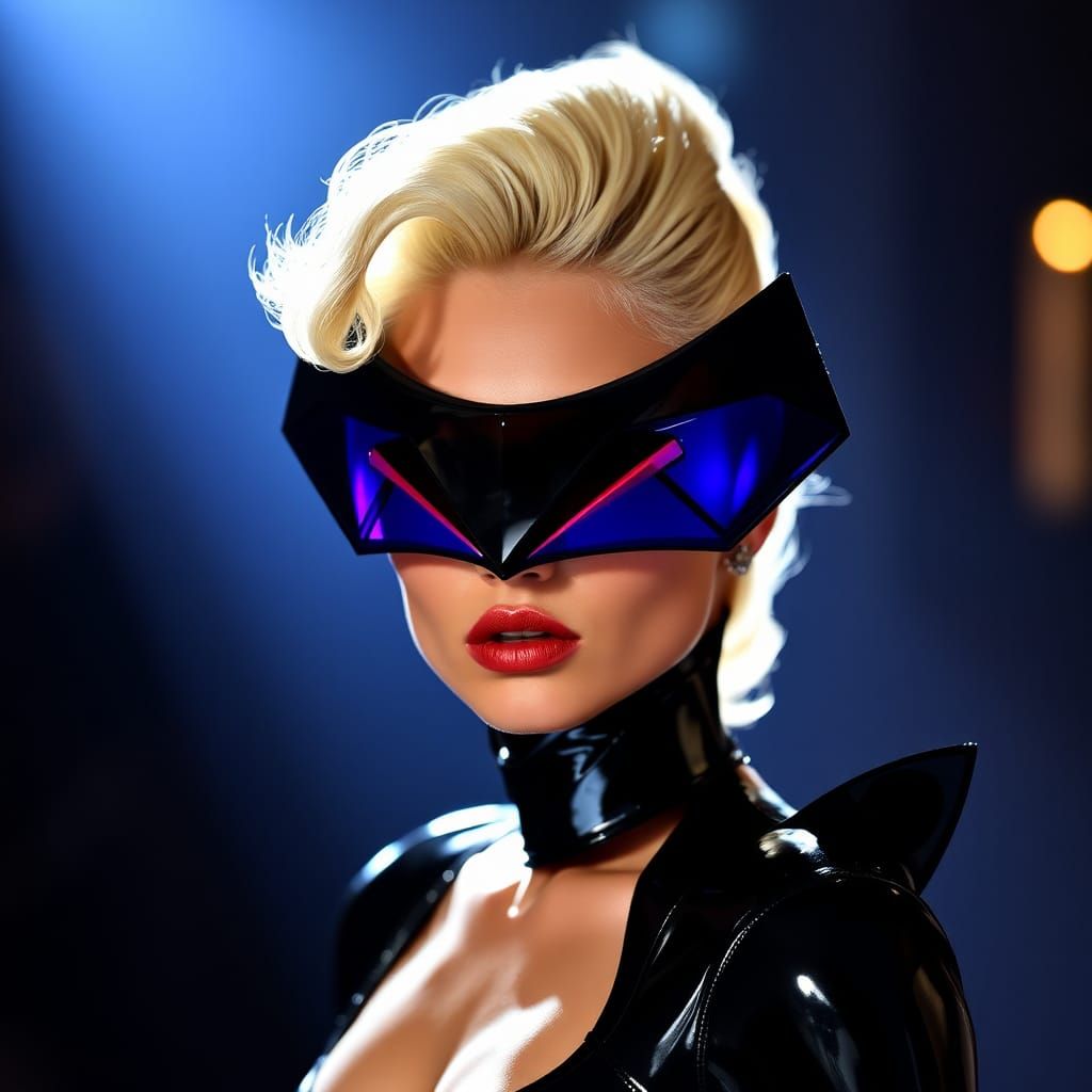 Thierry Mugler Inspired AI Art