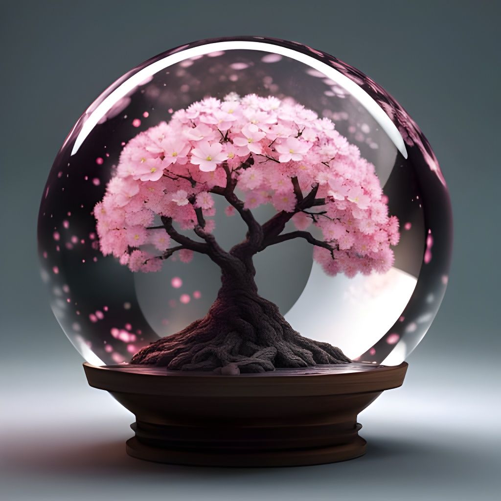 Abstract Image of Trapped Beauty