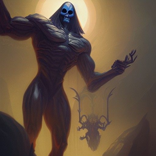 Sinister Skeletor from Masters of the Universe