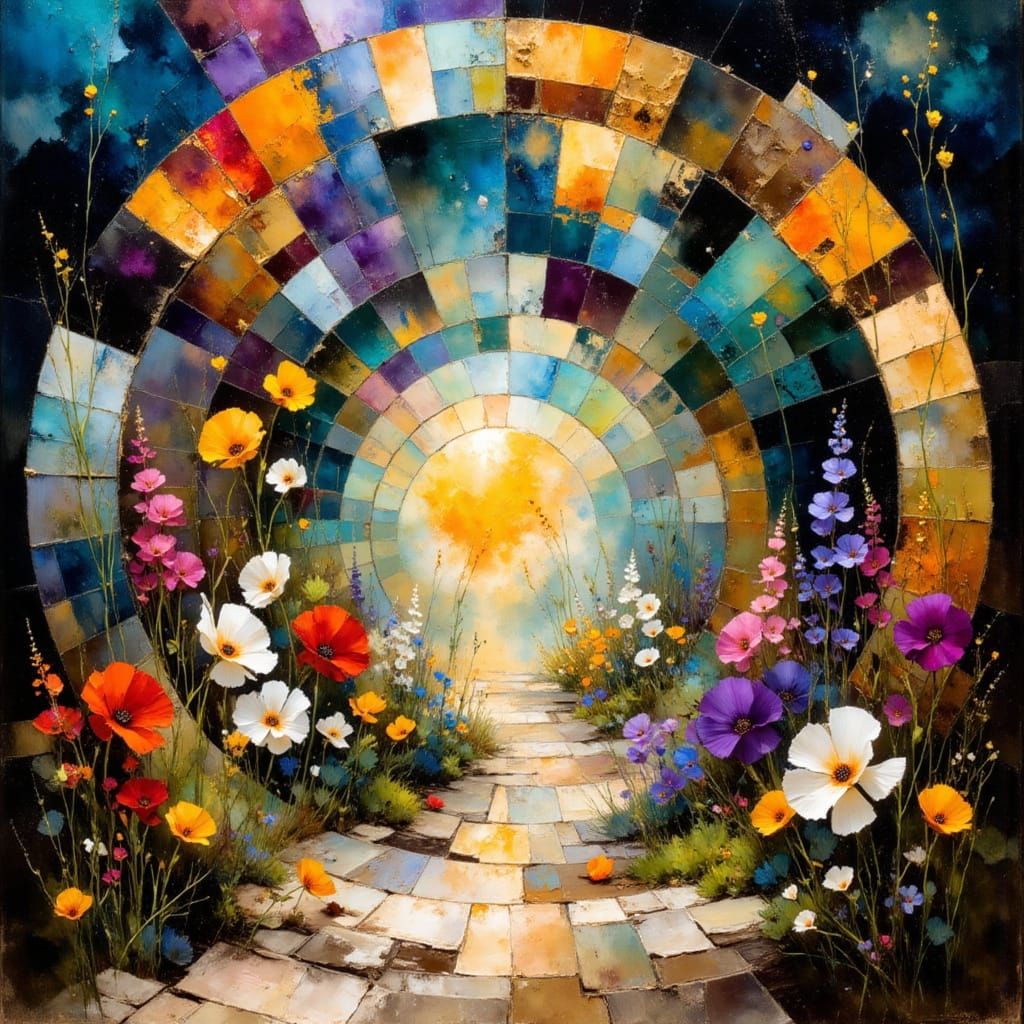 Kaleidoscope Tunnel of Emotions